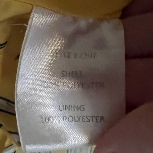 Hutch Yellow Leaf Crop Top - Picture 8 of 9